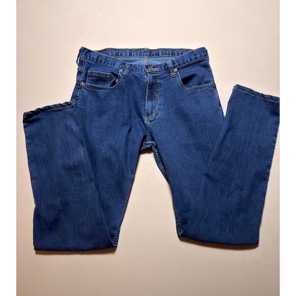 Dearborn Dark Wash Stretch Jeans — Size 32 - Picture 7 of 11